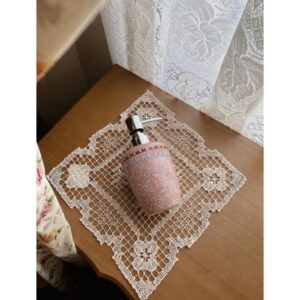 【手工蕾絲方形桌墊 】：圖片 8