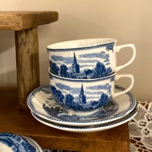 Alternative view of 【 英國Johnson Bros城堡藍奶茶杯】