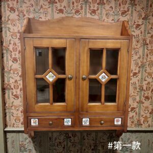 Alternative view of 【絕版收藏品經典西班牙磁磚壁櫃】