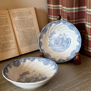【比利時POMAX羅曼史城堡藍餐瓷 】：圖片 11