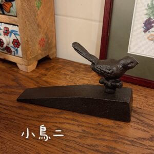 【法式復古鑄鐵小鳥門擋 】：圖片 9