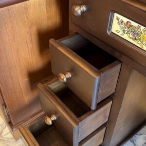 【絕版收藏品經典西班牙手繪磁磚書桌】：圖片 9