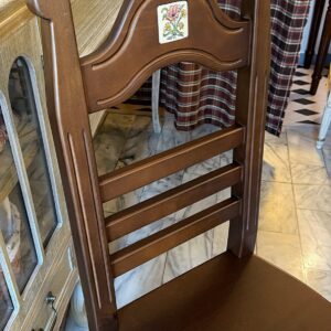 【絕版收藏品經典西班牙手繪磁磚餐椅 】:圖片 6